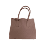 Prada Pink Saffiano Cuir Leather Medium Double Handle Bag - Image 2