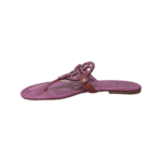 Tory Burch Fuchsia Leather Miller Thong Flat Sandals Size 41.5 - Image 5