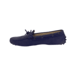 Tod's Purple Suede Leather Laccetto Driver Shoes Size 38.5 - Image 6