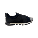 Dolce & Gabbana Navy Blue Neoprene and Elastic Band Ibiza Sneakers Size 39 - Image 8