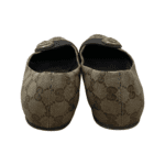 Gucci Beige Guccissima Hysteria Leather Ballet Flats Size 37 - Image 3