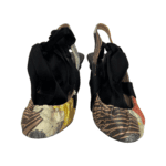 Dries Van Noten Multicolor Fabric Slingback Sandals Size 37 - Image 2