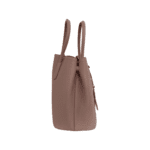 Prada Pink Saffiano Cuir Leather Medium Double Handle Bag - Image 3