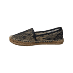Dolce & Gabbana Black Lace Espadrille Size 39 - Image 3