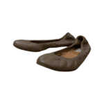 Lanvin Brown Leather Ballet Flats Size 38 - Image 2