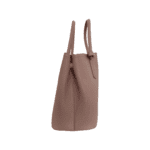 Prada Pink Saffiano Cuir Leather Medium Double Handle Bag - Image 4