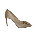 Nicholas Kirkwood Eden Jewel Crystal-Embellished Beige Satin Pumps Size 41 - Image 3