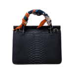 S'uvimol Blue Python Leather Stella Satchel - Image 3