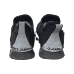 Dolce & Gabbana Navy Blue Neoprene and Elastic Band Ibiza Sneakers Size 39 - Image 3