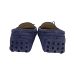 Tod's Purple Suede Leather Laccetto Driver Shoes Size 38.5 - Image 7
