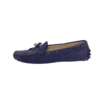 Tod's Purple Suede Leather Laccetto Driver Shoes Size 38.5 - Image 3