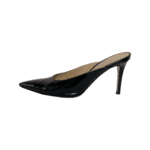 Gianvito Rossi Black Patent Leather Mule Sandals Size 38 - Image 3
