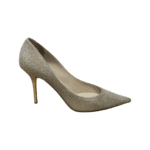 Jimmy Choo Love 100 Glitter Pointed Pumps Size 38.5 - Image 4