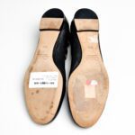 Chloe Black Leather Lauren Ballet Flats Size 36.5 - Image 7