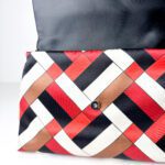Carolina Herrera Monogram Silk Satin-Finish Flap Bag with Strap - Image 4
