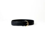 Gucci Black Leather Belt 80 cm
