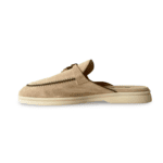 Loro Piana Babouche Charms Walk Suede Mule Loafers - Image 6