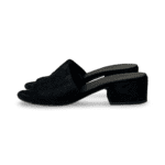 Vince Rachelle 2 Black Suede Block-Heel Mule Sandal - Image 6