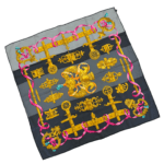 Hermès Multicolor Ferronnerie Silk Square Scarf