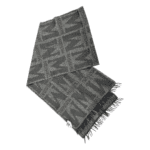 Missoni Black Wool Classic Logo Scarf - Image 2