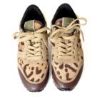 Valentino Rockrunner Leopard Print Sneakers – Size 36 - Image 5