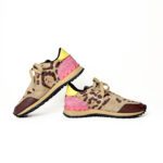 Valentino Rockrunner Leopard Print Sneakers – Size 36 - Image 3