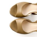 Bottega Veneta Beige Leather Wedge Size 36.5 - Image 6