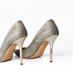 Jimmy Choo Love 100 Glitter Pointed Pumps Size 36.5 - Image 5