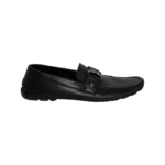 Louis Vuitton Black Leather Monte Carlo Slip On Loafers Size - Image 7
