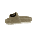 Gucci Beige Faux Fur Mule Size 37 - Image 5