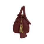 Prada Pink Saffiano Leather Mini Bauletto Bag - Image 5