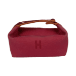 Hermes Hibiscus Canvas Small Bride-a-Brac Pouch - Image 2