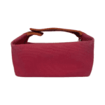 Hermes Hibiscus Canvas Small Bride-a-Brac Pouch - Image 3