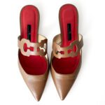 Carolina Herrera Leather Flats - Image 4
