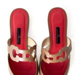 Carolina Herrera Leather Flats - Image 6
