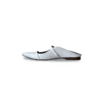 Malone Souliers Maureen White Flats in Leather - Image 4