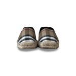 Burberry Brown House Check Espadrille Flats - Image 2
