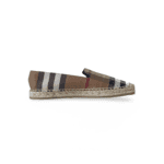 Burberry Brown House Check Espadrille Flats - Image 4