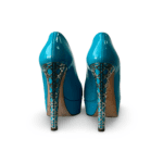 Dior Blue Patent Leather Miss Dior Pumps - Image 5