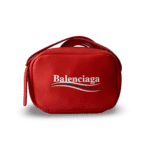 Balenciaga Mini Camera Bag in Orange calfskin leather