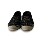 Christian Dior Bicolor Mizza Lurex Embrroidered Grandville Espadrille Size 37 - Image 2