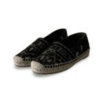 Christian Dior Bicolor Mizza Lurex Embrroidered Grandville Espadrille Size 37