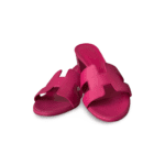 Hermès Oasis Sandals in Pink Fuchsia - Image 3