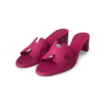 Hermès Oasis Sandals in Pink Fuchsia - Image 4