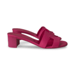 Hermès Oasis Sandals in Pink Fuchsia - Image 6