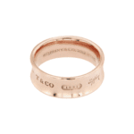 Tiffany & Co. 1837 Rubedo Metal Wide 2012 Ring Band - Image 2