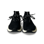 Balenciaga Black Knit Fabric Speed Lace Up Sneakers Size 37 - Image 2