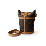Louis Vuitton Brown Monogram Canvas Bucket Duffle Bag