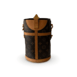 Louis Vuitton Brown Monogram Canvas Bucket Duffle Bag - Image 2