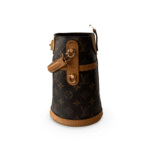 Louis Vuitton Brown Monogram Canvas Bucket Duffle Bag - Image 3